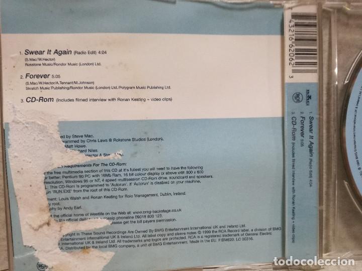 CDs de m&uacute;sica: CD MAXI - WESTLIFE - SWEAR IT AGAIN - Foto 4