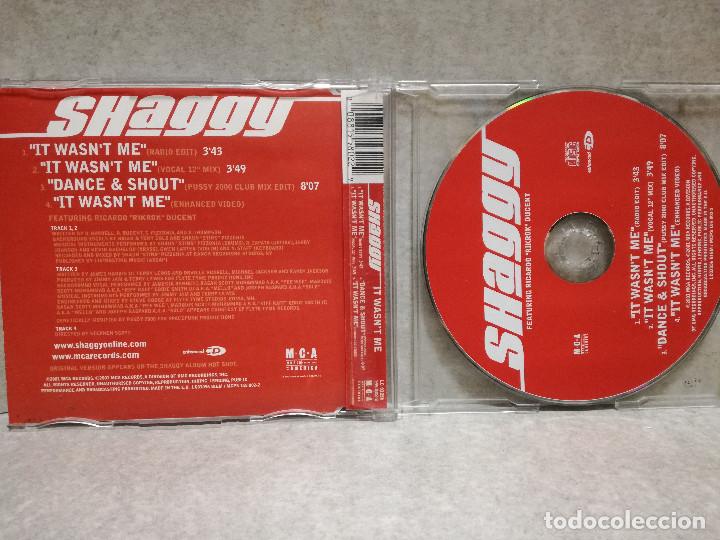 CDs de m&uacute;sica: CD MAXI - SHAGGY - IT WASNT ME - Foto 2