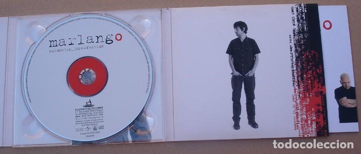 CDs de m&uacute;sica: MARLANGO - AUTOMATIC IMPERFECTION (CD) 2005 - 12 TEMAS - Foto 3