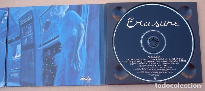 CDs de m&uacute;sica: ERASURE - ERASURE (CD) 1995 - 11 TEMAS - DIGIPACK - Foto 3