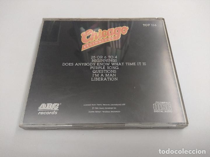 CDs de m&uacute;sica: CD ROCK/CHICAGO/BEGINNINGS. - Foto 2