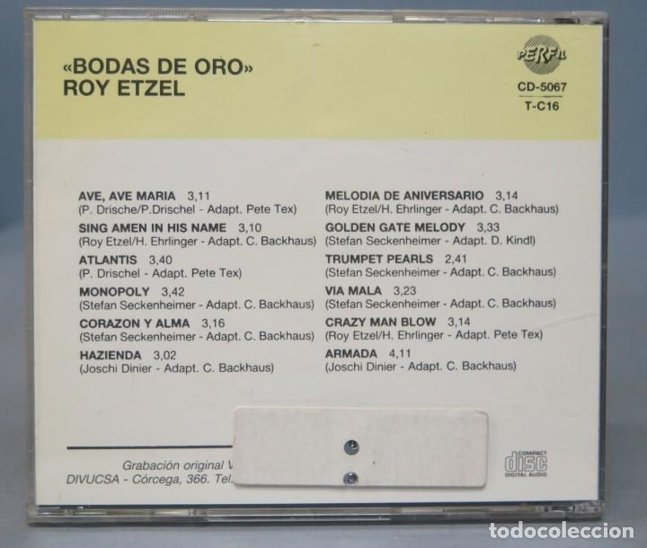 CDs de m&uacute;sica: CD. ROY ETZEL. BODAS DE ORO - Foto 2