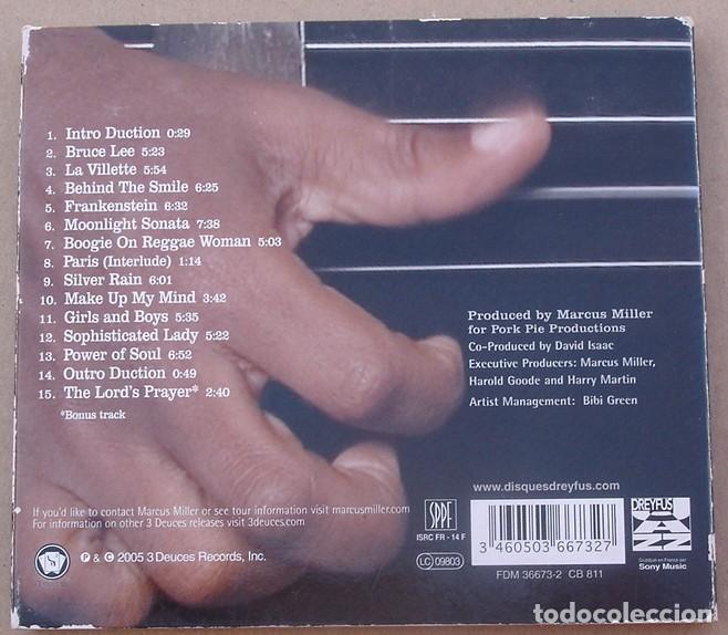 CDs de m&uacute;sica: MARCUS MILLER - SILVER RAIN (CD) 2005 - 15 TEMAS - Foto 4