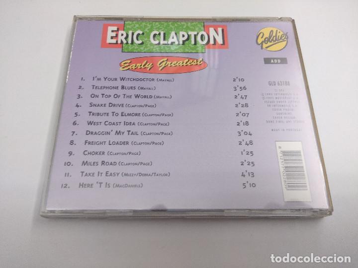 CDs de m&uacute;sica: CD ROCK/ERIC CLAPTON/EARLY GREATEST. - Foto 2