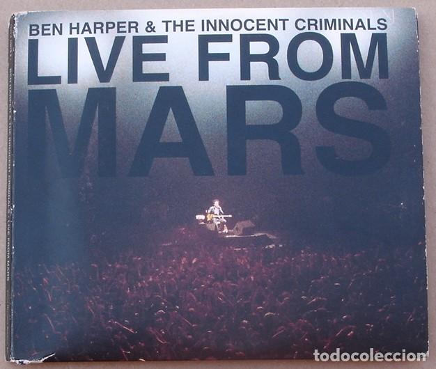 CDs de m&uacute;sica: BEN HARPER - LIVE FROM MARS (2CD) 2001 - 25 TEMAS - Foto 1