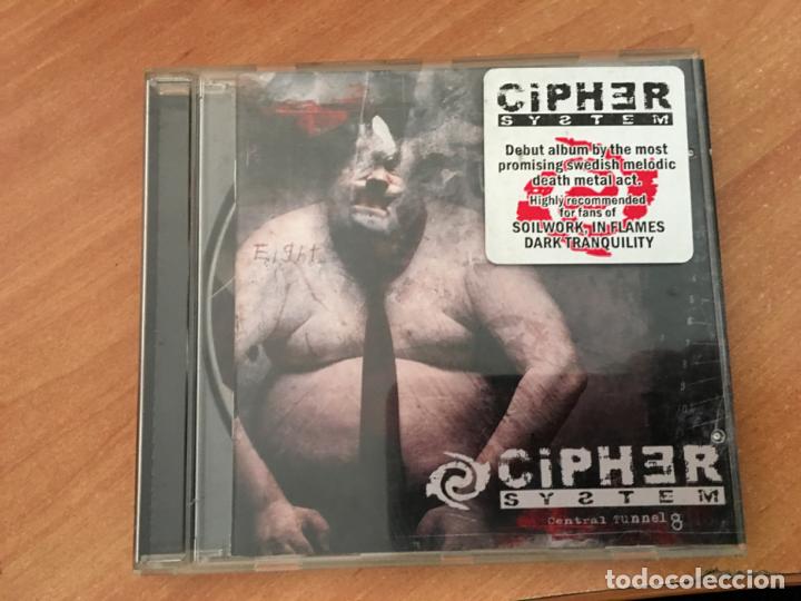 CDs de m&uacute;sica: CIPHER SYSTEM (CENTRAL TUNNEL EIGHT) CD (CDIM6) - Foto 1