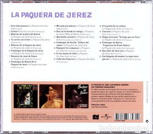 CDs de m&uacute;sica: La Paquera De Jerez - CD - Foto 2
