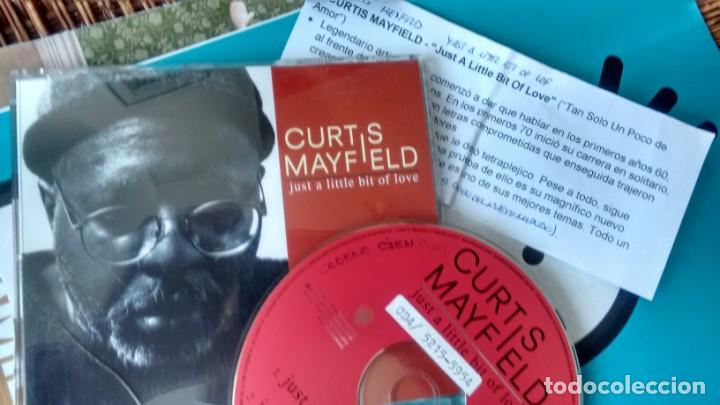 CDs de m&uacute;sica: CD-SINGLE PROMOCION DE CURTIS MAYFIELD - Foto 1