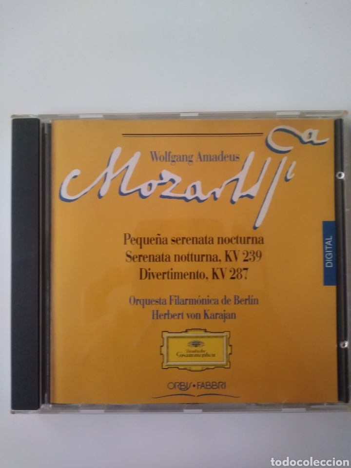 CDs de m&uacute;sica: Mozart:orbis fabbri.1994 - Foto 1