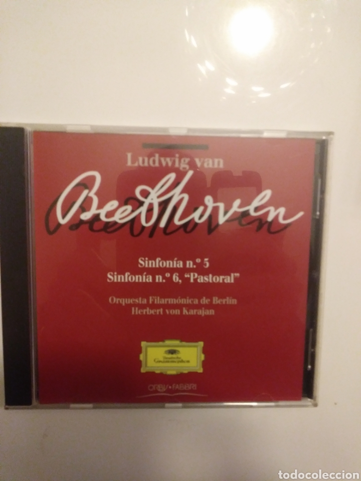 CDs de M&uacute;sica: Beethoven.orbis fabbri.sinfonia 5 y 6.pastoral.