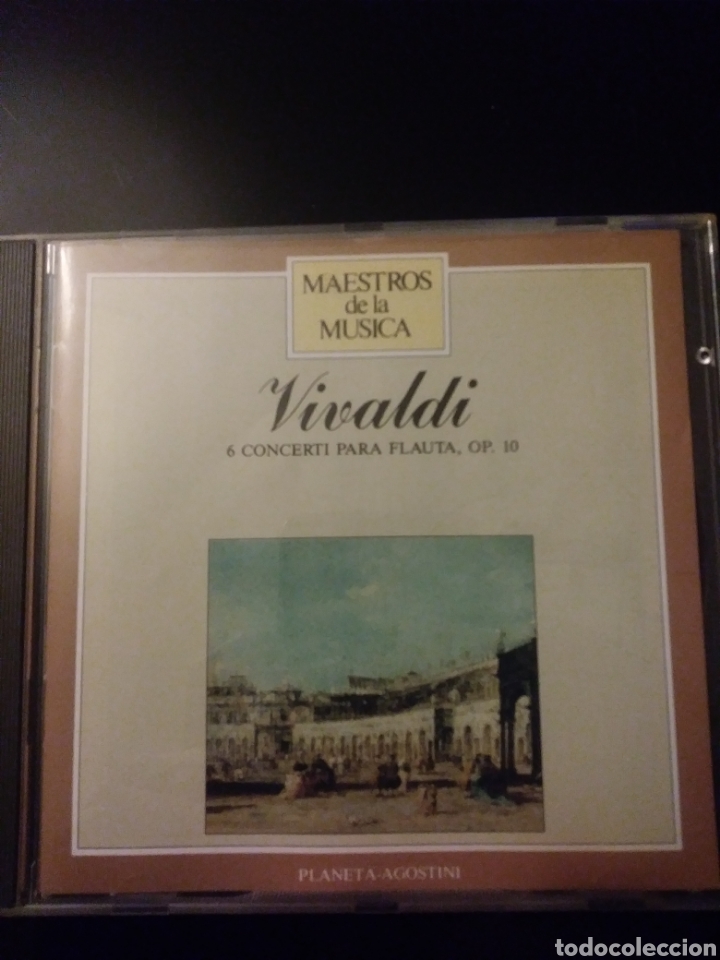 CDs de M&uacute;sica: Maestros de la musica: vivaldi.6 concerti para flauta op 10.