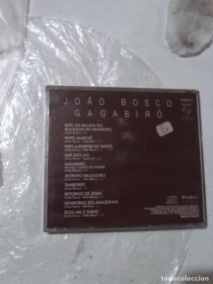 CDs de m&uacute;sica: JOAO BOSCO GAGABIR&Oacute; - Foto 2