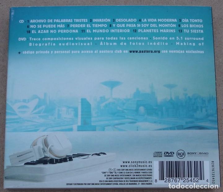 CDs de m&uacute;sica: PASTORA - LA VIDA MODERNA (CD+DVD) 2005 - 13 TEMAS - Foto 4