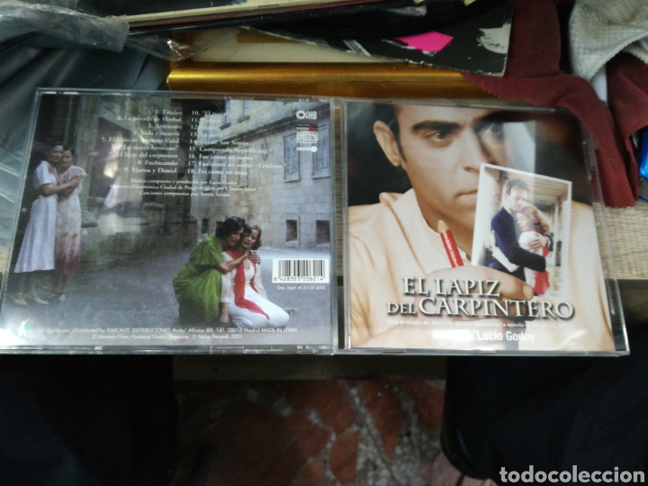 CDs de m&uacute;sica: El lapiz del carpintero cd b.s.o. 2003 - Foto 1