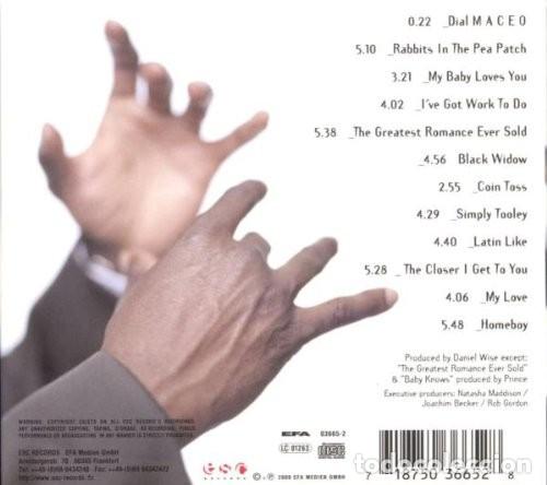 CDs de m&uacute;sica: Maceo Parker - Dial: Maceo CD Digipack - Foto 2
