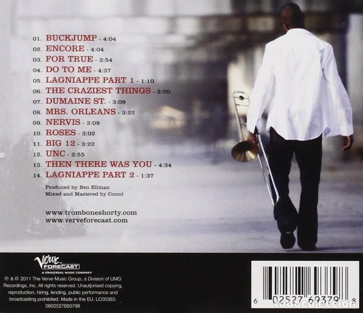 CDs de m&uacute;sica: Trombone Shorty - For True - CD - Foto 2