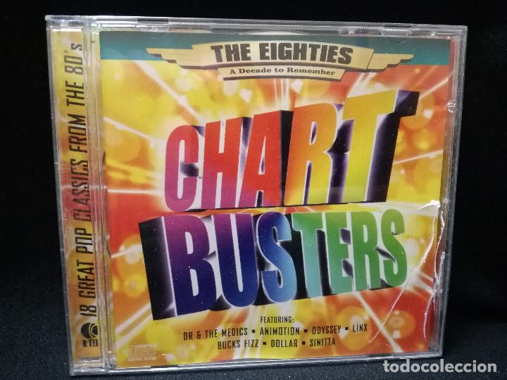 CDs de m&uacute;sica: CD - CHARTBUSTERS - THE EIGHTIES - Foto 1