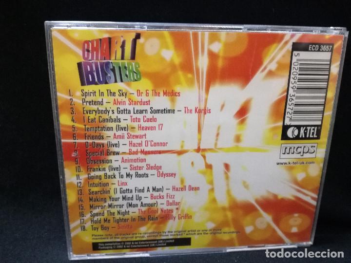 CDs de m&uacute;sica: CD - CHARTBUSTERS - THE EIGHTIES - Foto 4