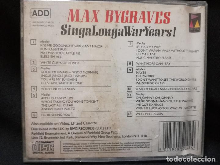 CDs de m&uacute;sica: CD - MAX BYGRAVES - SINGALONGAWARYEARS - Foto 4