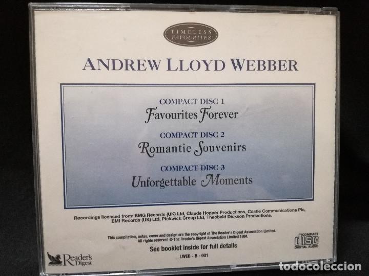 CDs de m&uacute;sica: CD - ANDREW LLOYD WEBBER - Foto 3