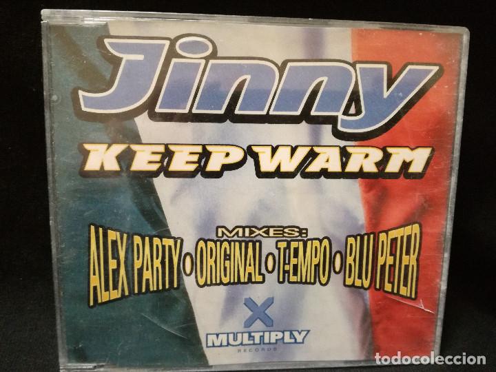 CDs de m&uacute;sica: CD MAXI - JINNY - KEEP WARM - Foto 1