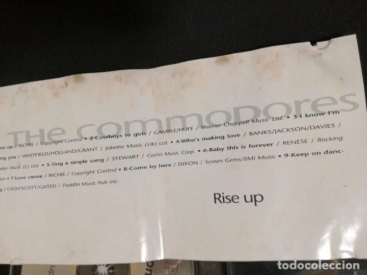 CDs de m&uacute;sica: CD - THE COMMODORES - RISE UP - Foto 3