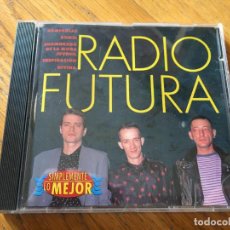CDs de Música: RADIO FUTURA, SIMPLEMENTE LO MEJOR CD. Lote 214710480