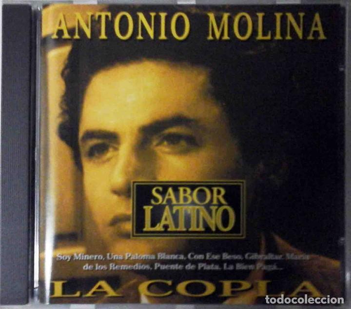 CDs de m&uacute;sica: CD Antonio Molina - Sabor Latino - La Copla - Foto 1