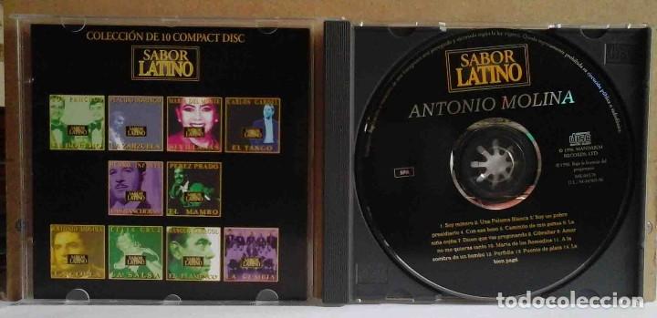 CDs de m&uacute;sica: CD Antonio Molina - Sabor Latino - La Copla - Foto 2