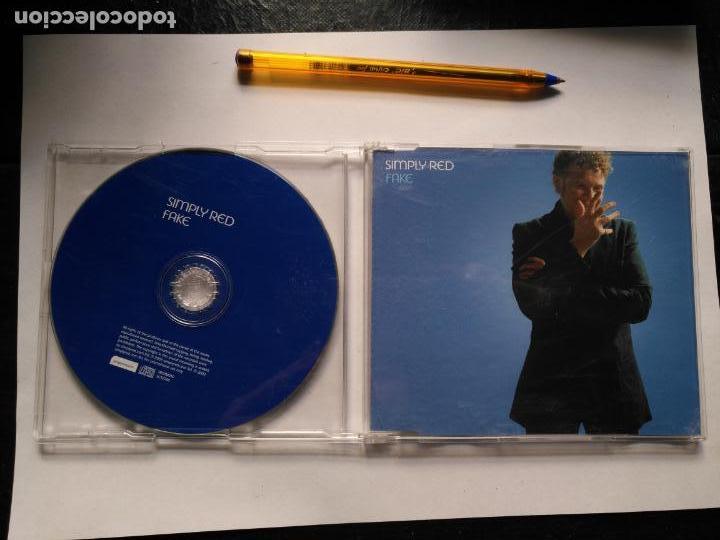 CDs de m&uacute;sica: cd de emisora de radio - single simply red - Foto 1