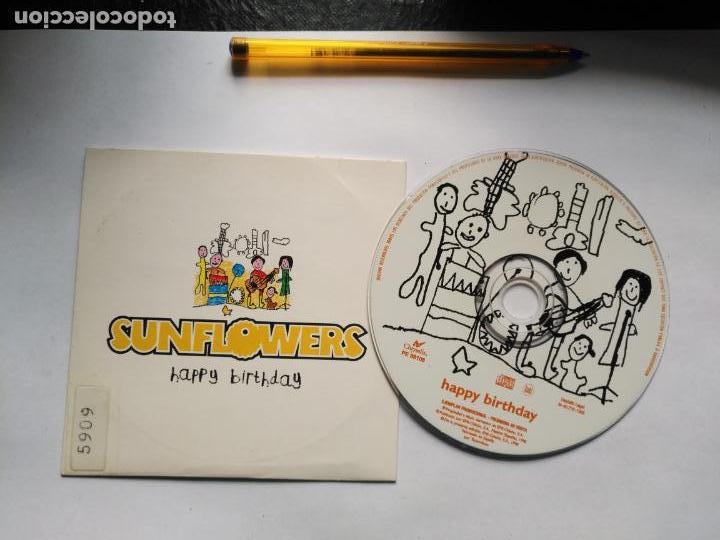 CDs de m&uacute;sica: cd de emisora de radio - single sunflowers - Foto 1