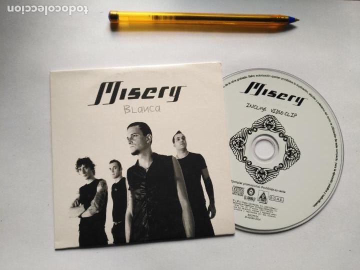 CDs de m&uacute;sica: cd de emisora de radio - single misery - Foto 1
