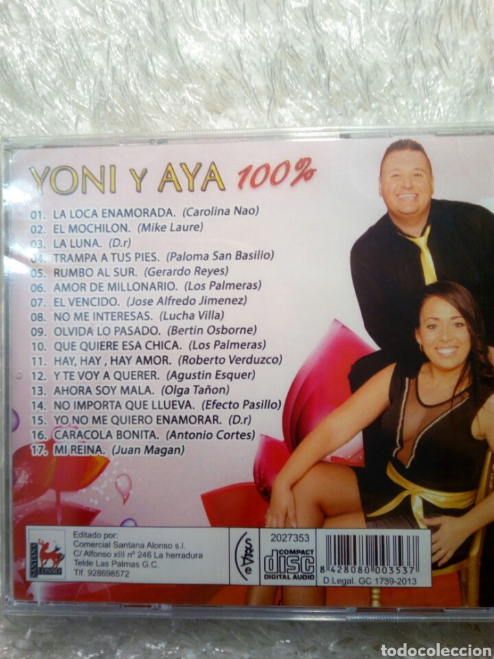 CDs de m&uacute;sica: YONI Y AYA 100% CD - Foto 2
