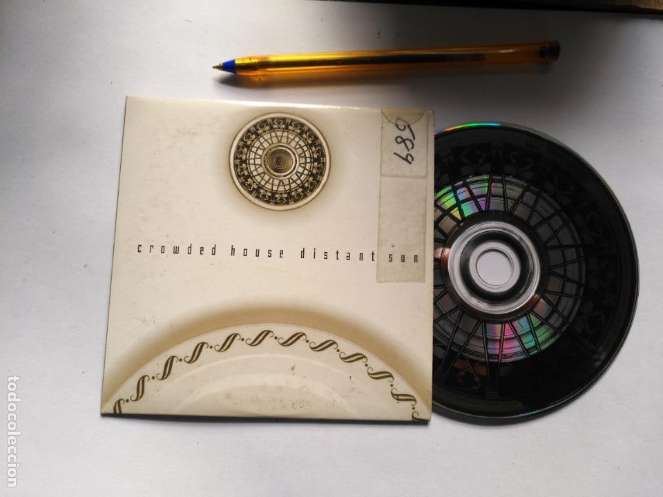 CDs de m&uacute;sica: cd de emisora de radio - single crowded house distant sun - Foto 1