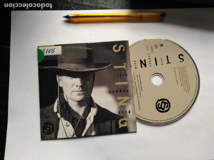 CDs de m&uacute;sica: cd de emisora de radio - cd single sting - Foto 1