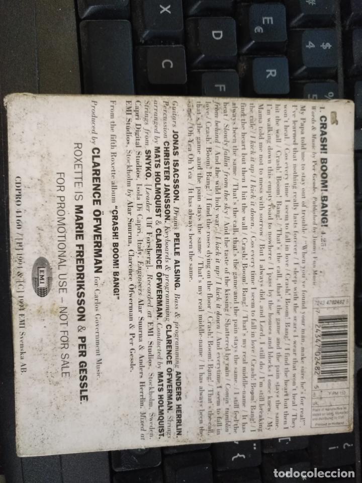 CDs de m&uacute;sica: cd de emisora de radio - cd SINGLE ROXETTE - Foto 2