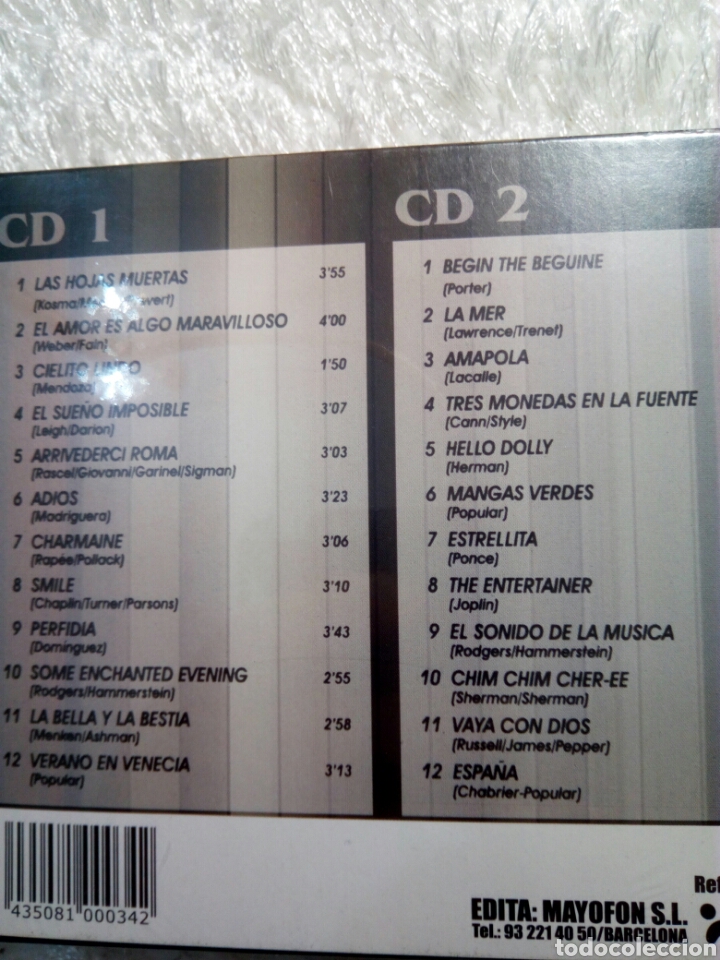 CDs de m&uacute;sica: MANTOVANI 2CDs - Foto 2