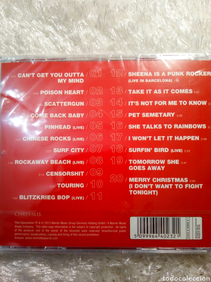 CDs de m&uacute;sica: RAMONES ESSENTIAL CD - Foto 2