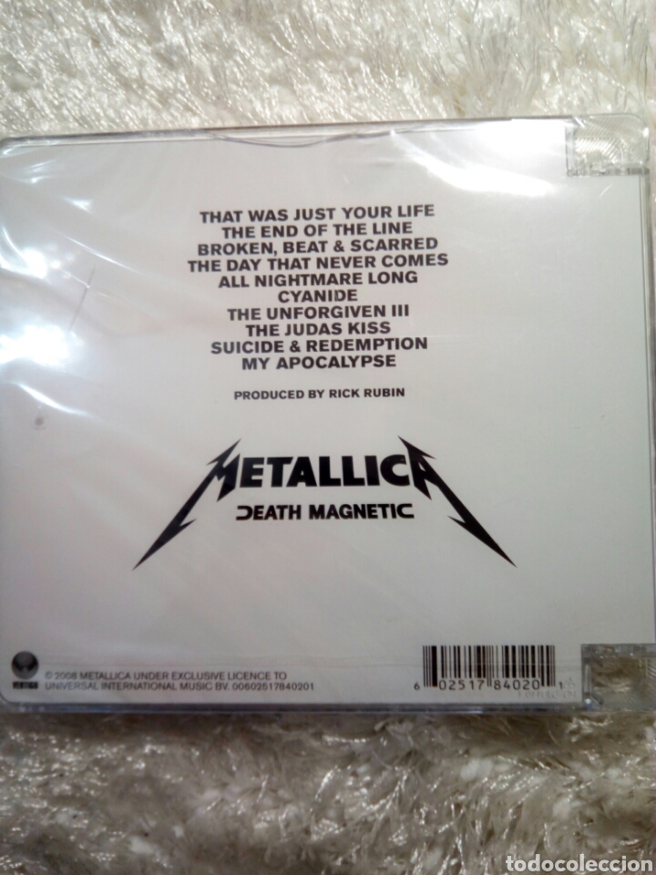 CDs de m&uacute;sica: METALLICA DEATH MAGNETIC CD - Foto 2