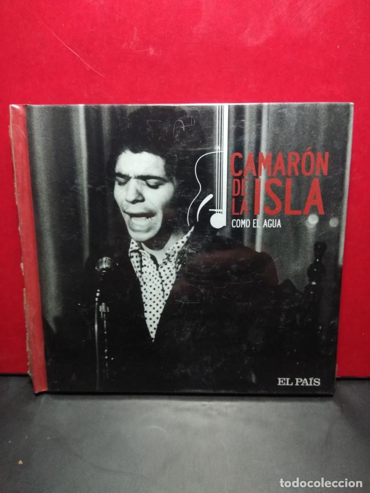 CDs de m&uacute;sica: CAMARON DE LA ISLA : COMO EL AGUA  (CD-LIBRO EL PAIS) - Foto 1