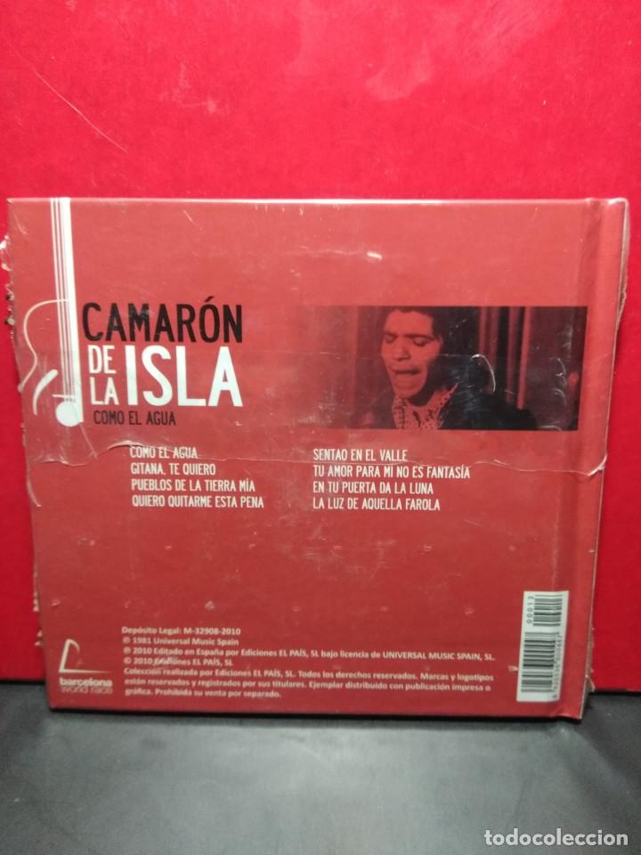CDs de m&uacute;sica: CAMARON DE LA ISLA : COMO EL AGUA  (CD-LIBRO EL PAIS) - Foto 2