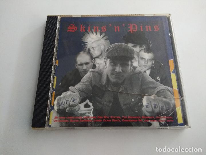 CDs de m&uacute;sica: CD PUNK/SKINS N PINS. - Foto 1