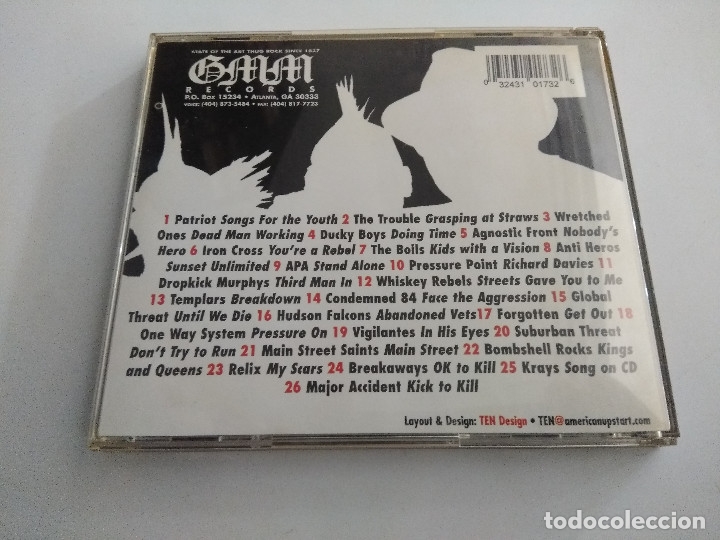 CDs de m&uacute;sica: CD PUNK/SKINS N PINZ. - Foto 2