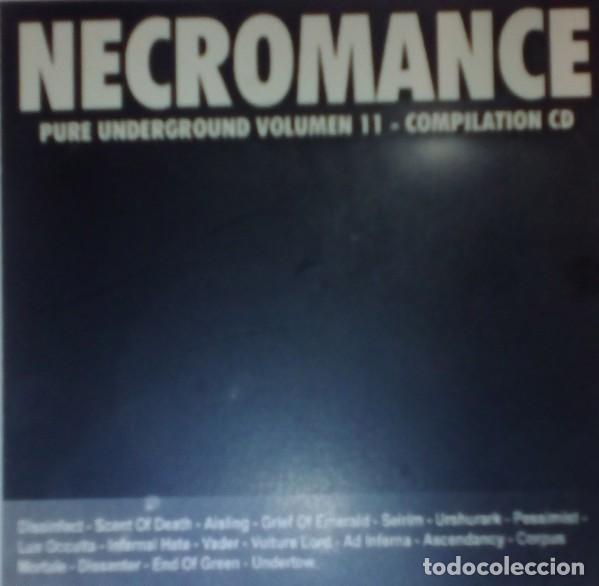 CDs de m&uacute;sica: Pure Underground Vol. 11 - Necromance Compilation CD --CD-R - Foto 1
