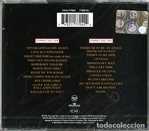 CDs de m&uacute;sica: Eurythmics - Live 1983-1989 - 2xCD - Foto 2