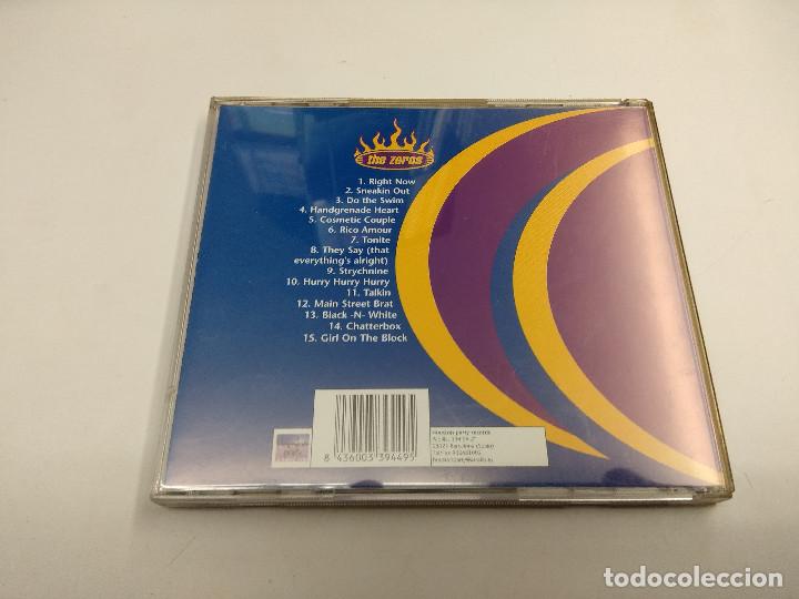 CDs de m&uacute;sica: CD PUNK/THE ZEROS/RIGHT NOW!. - Foto 2