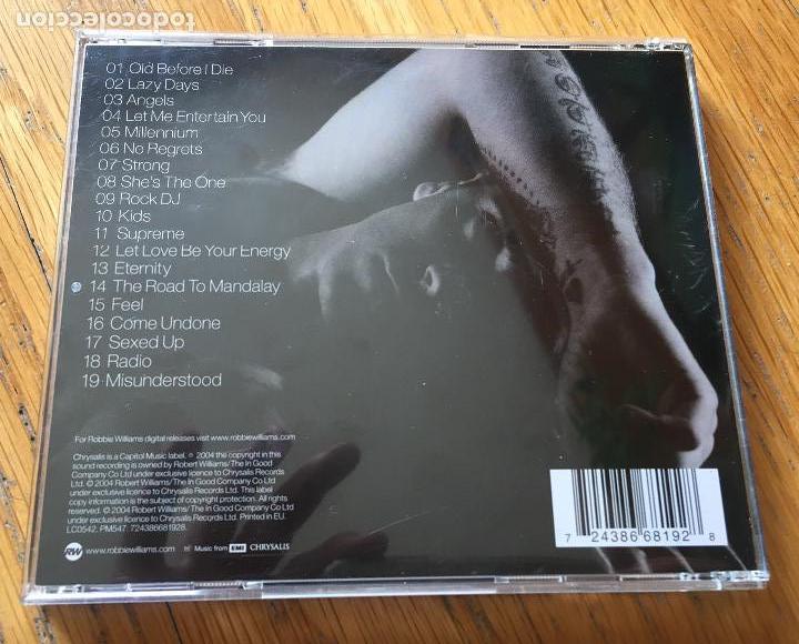 CDs de m&uacute;sica: ROBBIE WILLIAMS Greatest Hits - Foto 3