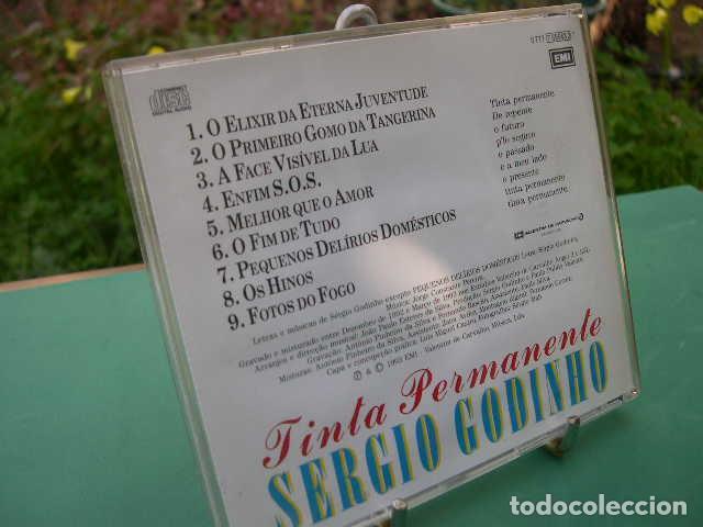 CDs de m&uacute;sica: SERGIO GODINHO TINTA PERMANENTE - Foto 2