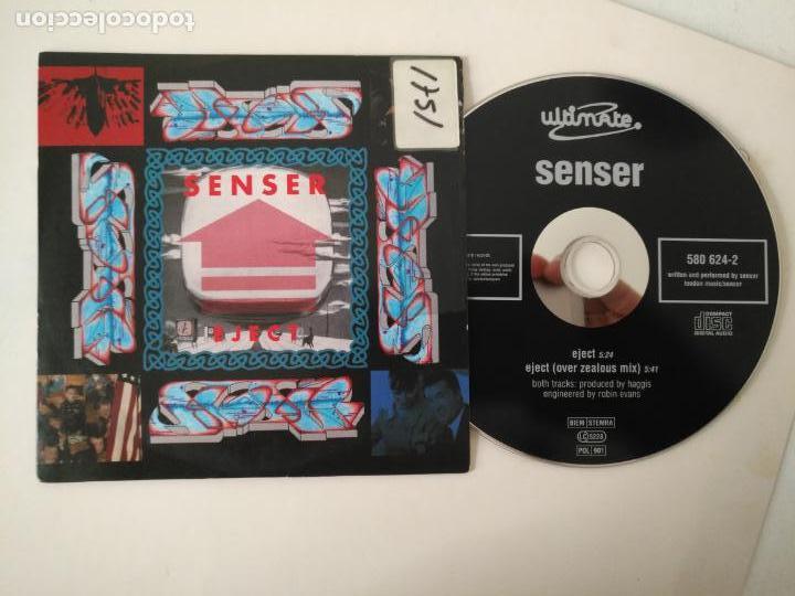 CDs de m&uacute;sica: cd de emisora de radio - SINGLE - SENSER EJECT - EJECT OVER ZEALOUS MIX - Foto 1