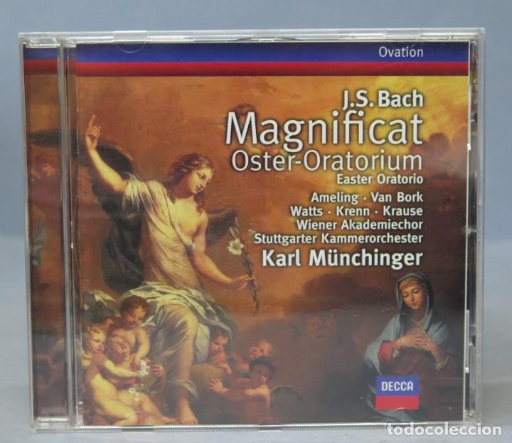 CDs de m&uacute;sica: CD. BACH. MAGNIFICAT. OSTER-ORATORIUM - Foto 1